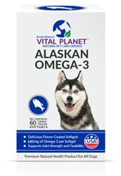 Alaskan Omega-3, Chicken Flavored (60 Softgels)