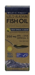 PEAK OMEGA-3 LIQUID FISH OIL (2150MG EPA+DHA PER SERVING), 50 SERVINGS