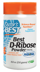 D-Ribose Featuring Bioenergy Ribose Powder, 250 grams