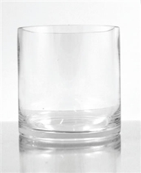 Glass Cylinder Vase, 3" x 3"