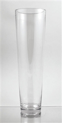 Tapered Cylinder Vase, 16" x 5"
