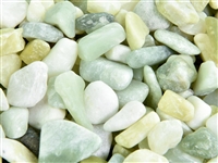 Polished Jade Green Pebbles 1" - 2"