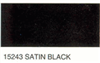 Satin Black 15243