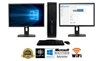 HP Desktop ComputerðŸš©32GB 2TB SSD Quad Core i7 ðŸš©Win 10 Pro PC 24" Dual LCD WIFI