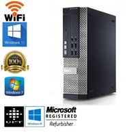 Dell OptiPlex 790/990 Intel i5 Quad SFF or DT Windows 7/10 4GB/8GB WiFi PC