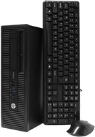 HP ProDesk 600 G1 SFF Slim Business Desktop Computer, Intel i5-4570 up to 3.60 GHz, DVD/RW, USB 3.0, Windows 10 64 Bit