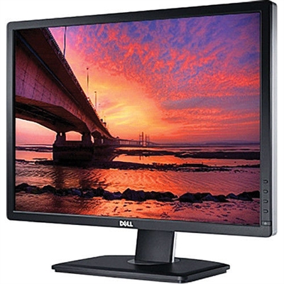 Dell UltraSharp 24 inch LCD Monitor with Stand, Power Cable,VGA