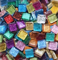 Assorted Glitter Tiles..3/8"