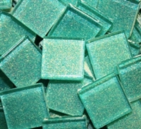 Glitter Tiles..3/4"..Aqua