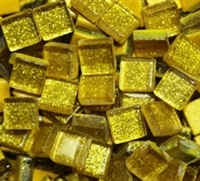 Glitter Tiles..3/8"..Bright Gold