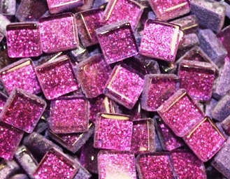 Glitter Tiles..3/8"..Purple