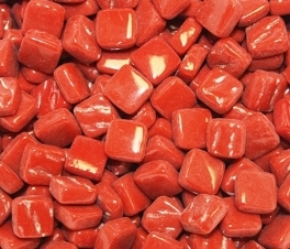 Tie Dye Tiles..Brick Red