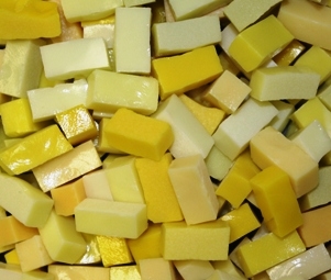 Assorted Smalti..Yellows