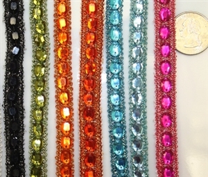 Assorted Beaded 1/2" Wide Trims