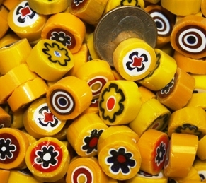 Assorted Yellows..14-16mm