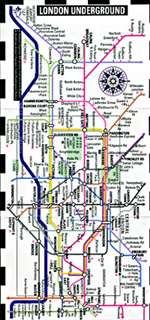 London Underground, Tube MiniMap by Streetwise Maps, Inc [no longer available]