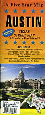 Austin, Texas by Five Star Maps, Inc. [no longer available]