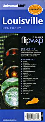 Louisville, Kentucky, Flipmap Deluxe by Kappa Map Group [no longer available]