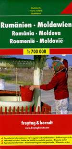 Romania and Moldova by Freytag, Berndt und Artaria [no longer available]