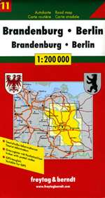 Germany, Brandenburg and Berlin by Freytag, Berndt und Artaria