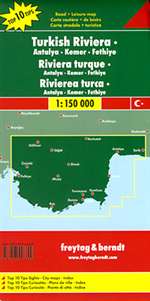 Turkish Riviera, Antalya, Kemer and Fethiye by Freytag, Berndt und Artaria [no longer available]