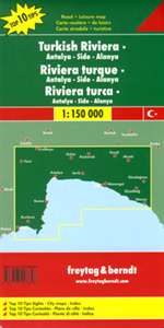 Turkey Riviera and Antalya-Side-Alanya by Freytag, Berndt und Artaria