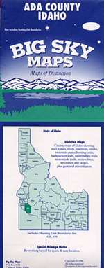 Ada County, Idaho by Big Sky Maps [no longer available]