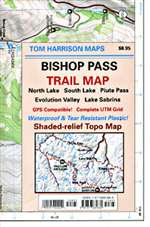 Bishop Pass, California by Tom Harrison Maps [no longer available]