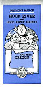 Hood River County, Oregon by Pittmon Map Company [no longer available]