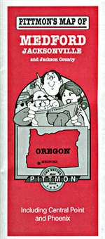 Medford and Jackson County, Oregon by Pittmon Map Company [no longer available]