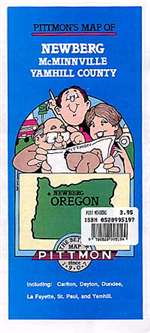 Newberg, McMinnville and Yamhill County, Oregon by Pittmon Map Company [no longer available]