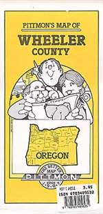 Wheeler County, Oregon by Pittmon Map Company [no longer available]