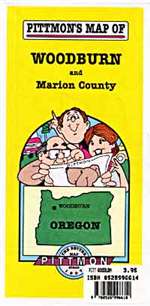 Woodburn and Marion County, Oregon by Pittmon Map Company [no longer available]