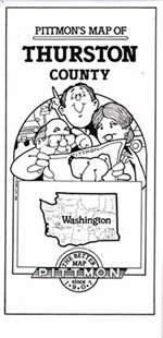 Thurston County, Washington by Pittmon Map Company [no longer available]