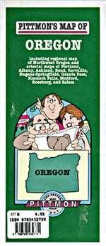 Oregon by Pittmon Map Company [no longer available]