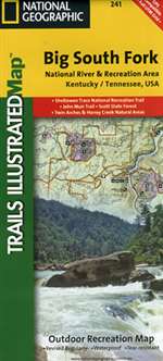 Big South Fork Nat'l River and Rec Area, KY/TN, Map 241 by National Geographic Maps [no longer available]