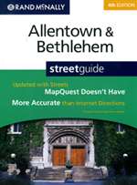 Allentown and Bethlehem, Pennsylvania Street Guide by Rand McNally [no longer available]