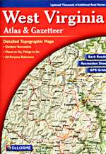 West Virginia, Atlas and Gazetteer by DeLorme [no longer available]