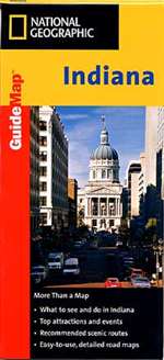 Indiana Guide Map by National Geographic Maps [no longer available]