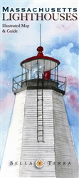 Massachusetts Lighthouses Map by Bella Terra Publishing LLC [no longer available]
