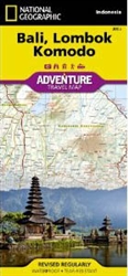 Bali, Lombok and Komodo Adventure Map 3005 by National Geographic Maps [no longer available]