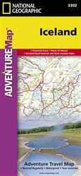 Iceland Adventure Map 3302 by National Geographic Maps [no longer available]