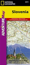 Slovenia Adventure Map 3311 by National Geographic Maps [no longer available]