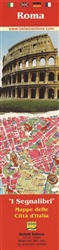 Rome, Italy, Bookmark Map by Belletti Editore [no longer available]