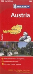 Austria (730) by Michelin Maps and Guides [no longer available]