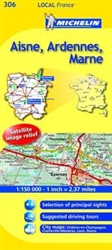 Aisne, Ardennes, Marne (306) by Michelin Maps and Guides [no longer available]