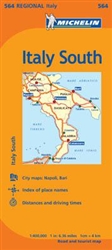 Italy, Southern (564) by Michelin Maps and Guides [no longer available]