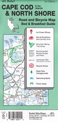 Cape Cod, The Islands and North Shore, Road and Bicycle Map by Rubel BikeMaps [no longer available]