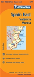 Valencia, Murcia and Eastern Spain (577) by Michelin Maps and Guides [no longer available]