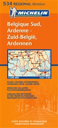 Belgium, South Ardenne (534) by Michelin Maps and Guides [no longer available]